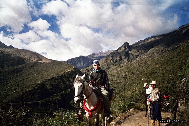Auf dem Pferd durch die Anden - Merida