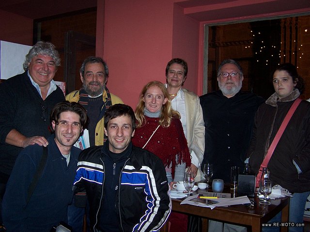Estupenda noche en <b>J&aacute;vea</b> con Gianni, El Persa, Guiomar, Tom&aacute;s y familia, y Lluis.