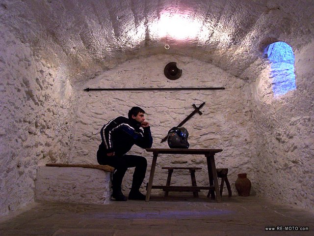 In dieser Zelle in Argamasilla del Alba war Cervantes Gefangener und erfand seinen Quijote.