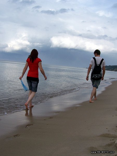 In the north Germany, the coasts along the Baltic Sea have beautiful beaches which fill up tourists in the summer.