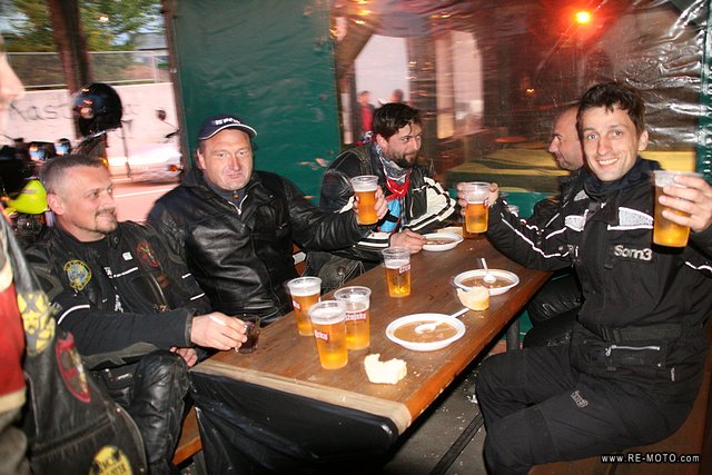 Anniversary of the Stormriders motorcycle club in Knin.