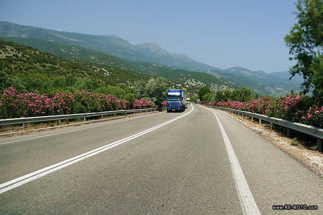 Last kilometres on the roads of Greece.
