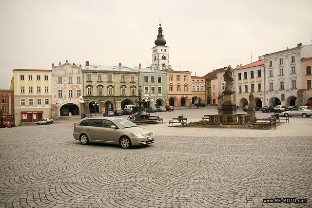 Bonita ciudad de Pribor.