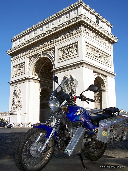 Der Arc de Triomphe. Noch eins meiner Wunschphotos.