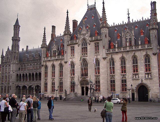The town hall of Bruges.