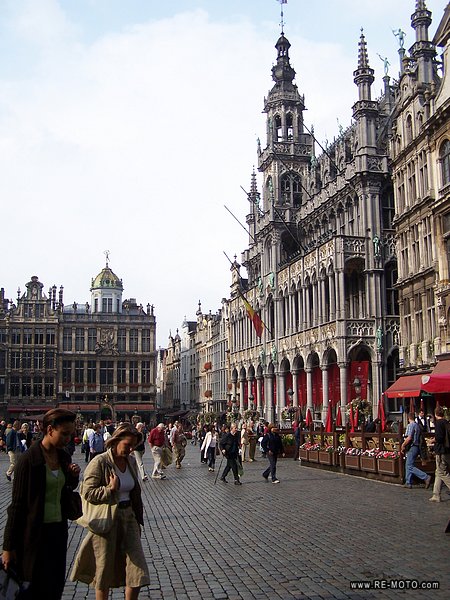 The Grand Place (main square) of Brussels.
