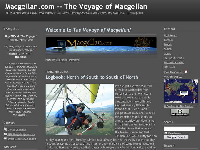 The Voyage of Macgellan