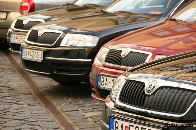 In Slovakia one of two cars is a Skoda.