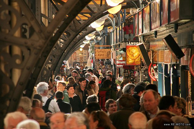 Market in Budapest.