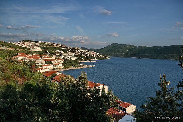 Small town on the Adriatic coast.