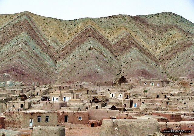 The colors of the mountains and the clay villages fascinated us.