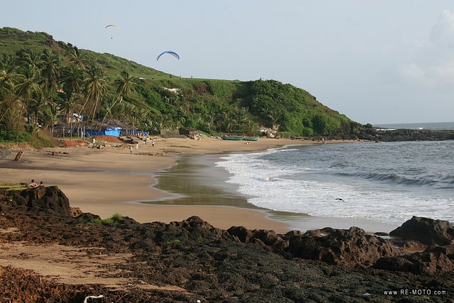 Little beach of Anjuna.