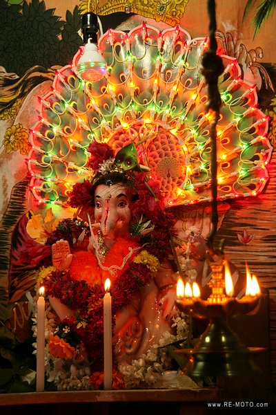 Celebration of Ganesh Festival. Ganesh is the Remover of Obstacles.
