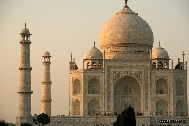 We kept our sight fixed on the magical Taj until the sun went down.